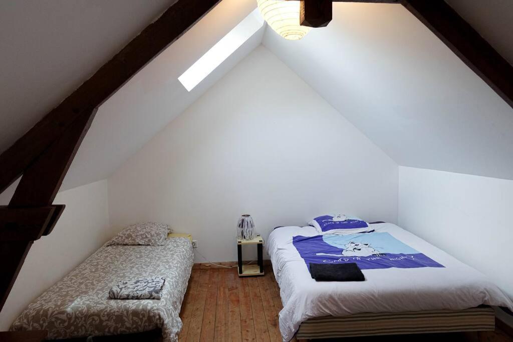 Gite Au Coeur D'Une Residence D'Artiste Saint-Aubin-de-Bonneval Dış mekan fotoğraf